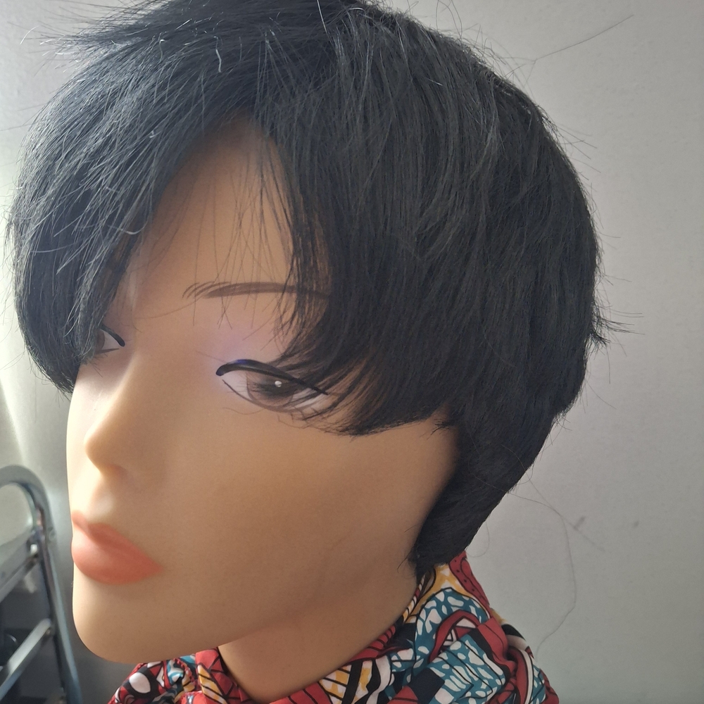 Elegant Black Women's Wig - Picture 2 of 9